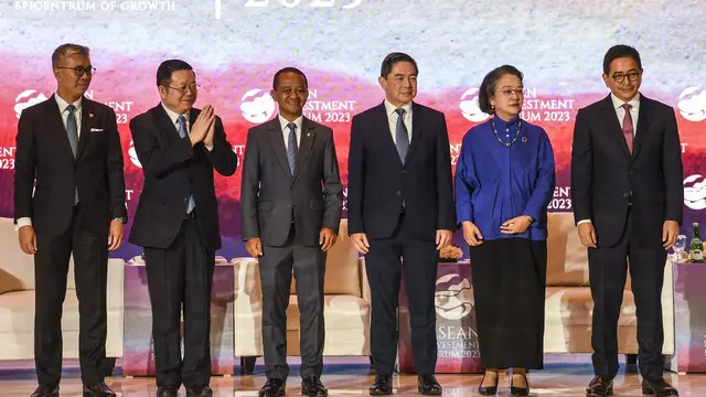 Ketua ASEAN Business Advisory Council (ASEAN-BAC), Arsjad Rasjid  dalam acara ASEAN Investment Forum 2023. (Dok Kadin Indonesia)