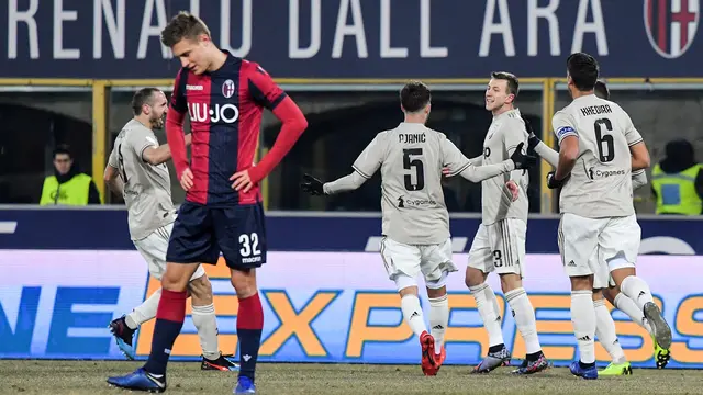 Taklukkan Bologna, Juventus Tembus Perempat Final Coppa Italia