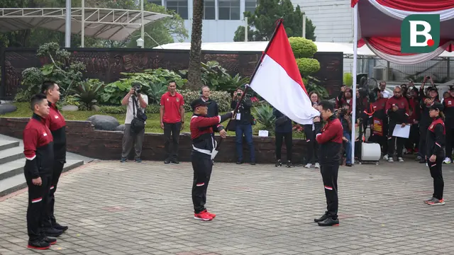 Foto: Menpora Dito Ariotedjo Kukuhkan Kontingen Indonesia untuk SEA Games 2023, Siap Berjaya di Perhelatan Akbar Olahraga Asia Tenggara