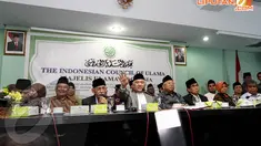 Sejumlah organisasi kemasyarakatan Islam mengadakan pertemuan di Gedung MUI, Jakarta, Senin (21/4/14). (Liputan6.com/Faizal Fanani)