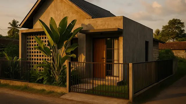 Model Rumah Minimalis di Desa yang Bikin Betah
