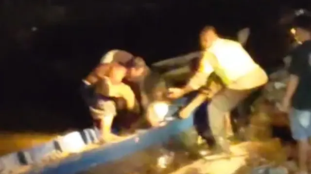 Pelajar SMP tenggelam di Waduk Greneng, Dukuh Greneng, Desa Tunjungan, Kecamatan Tunjungan, Kabupaten Blora.
