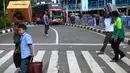 . Sementara, gelombang kedua akan terjadi pada Minggu 29 Maret 2026. Tampak dalam foto, penumpang bus Antar Kota Antar Provinsi (AKAP) saat tiba di Terminal Kampung Rambutan, Jakarta Timur, Rabu (25/3/2026). (Kapanlagi.com/Budy Santoso)