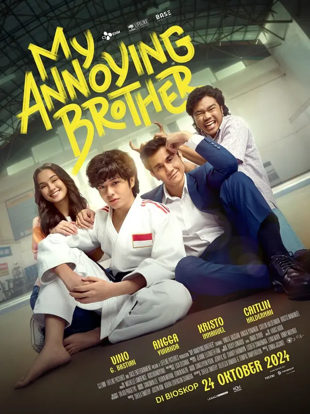 Poster film My Annoying Brother. (Foto: Dok. Instagram @angga)