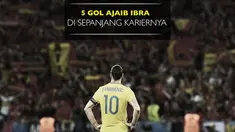 Video listikal 5 gol terbaik sepanjang karier Zlatan Ibrahimovic dengan klubnya ataupun negaranya.