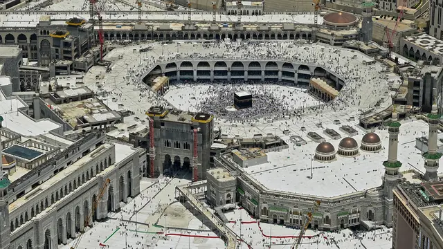 Wow, Begini Pemandangan Masjidil Haram dari Ketinggian