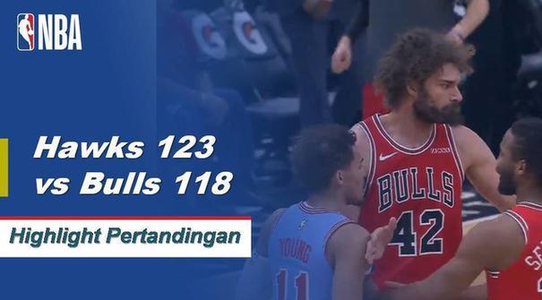 Trae Young dikeluarkan di babak kedua tetapi Atlanta bertahan untuk mengalahkan Chicago 123 - 118