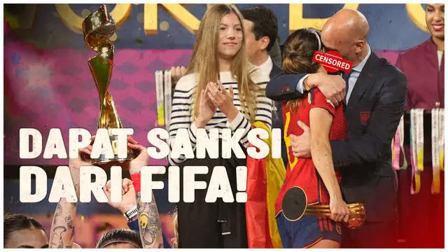 Berita Video, FIFA berikan sanksi selama tiga tahun terhadapa Luis Rubiales pada Senin (30/10/2023)