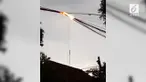 Kebakaran kabel terjadi di depan Rumah Sakit Borromeus Bandung.