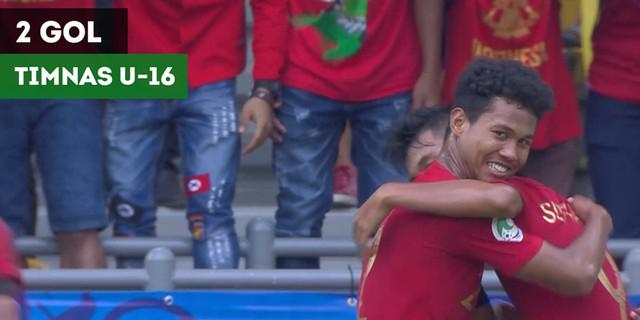 VIDEO: Dua Gol Timnas Indonesia U-16 ke Gawang Australia
