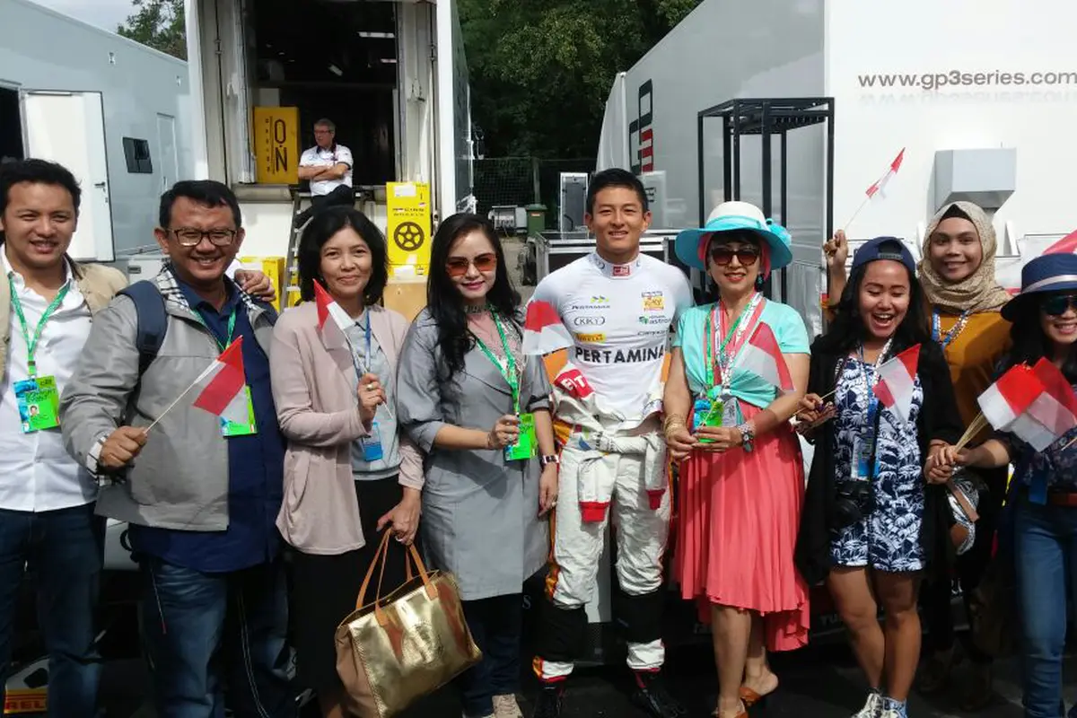 Rio Haryanto dan Dubes RI di Hungaria