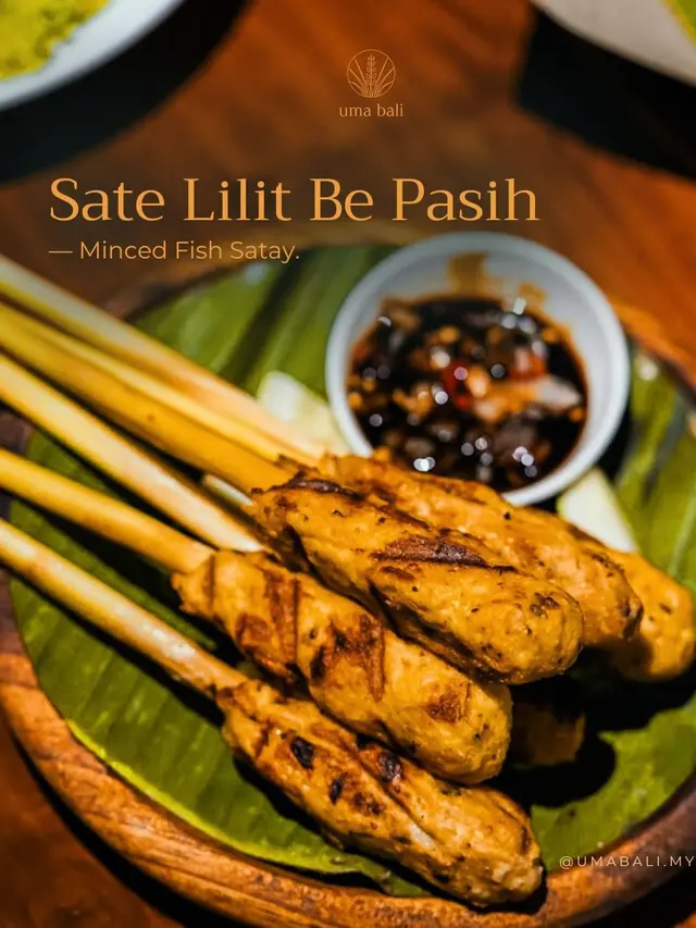 Sate Lilit Be Pasih