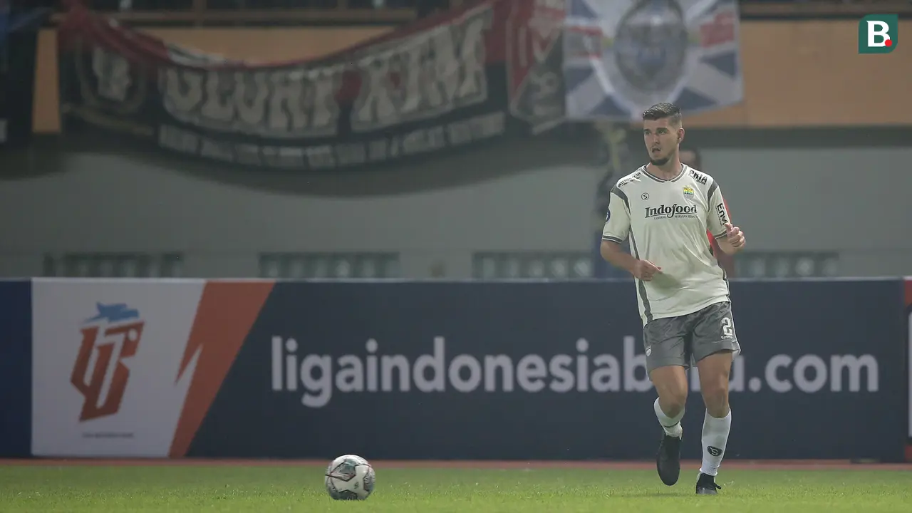 Pemain Persib Bandung Nick Kuipers
