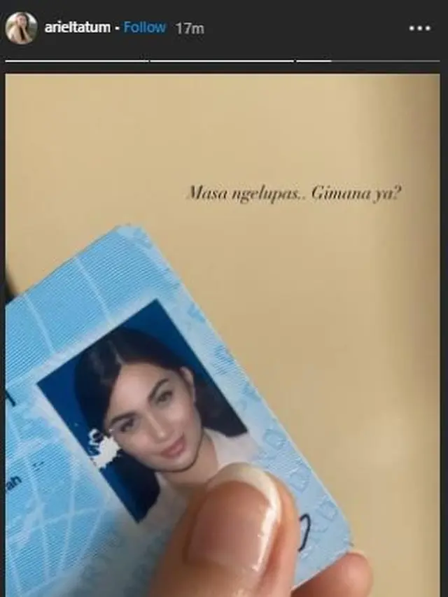 4 Potret Makeup Look Seleb saat Foto KTP, Shandy Aulia Totalitas Sewa MUA