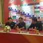 Pelatih Timnas Thailand U-19, Bamrung Boonprom, menyebut timnya menjadikan PSSI Anniversary sebagai ajang adaptasi cuaca dan juga kesiapan Piala AFC U-19 2018. (Bola.com/Zulfirdaus Harahap)