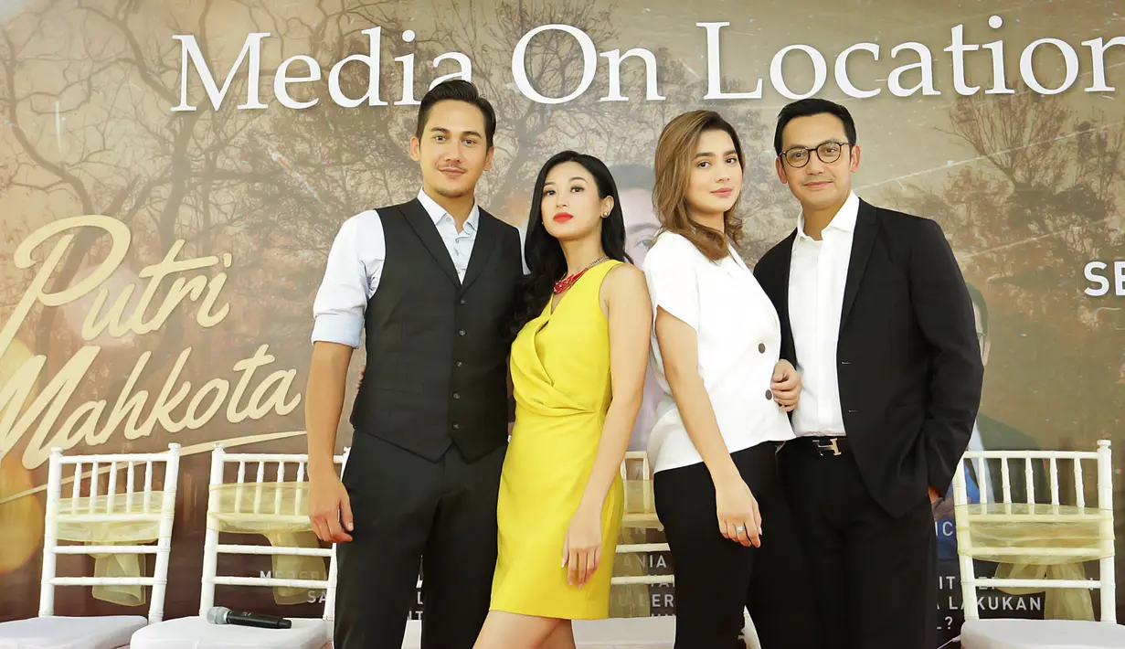 Gunawan Sudrajat sinetron terbaru Putri Mahkota di ANTV. (Bambang E Ros/Fimela.com)