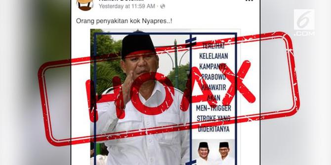 VIDEO: [CEK FAKTA] Prabowo Dikabarkan Terserang Stroke