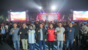 Polri Gelar Nobar Final Piala Dunia di Lapangan Bhayangkara, Bangun Kebersamaan dengan Warga
