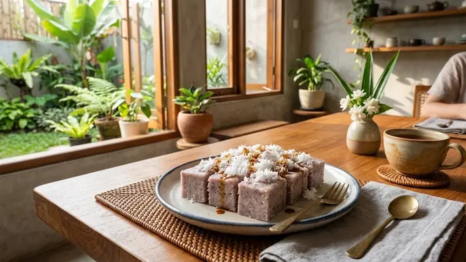 Resep Kue Talas Kelapa Kukus, Praktis Dibuat untuk Teman Minum Teh