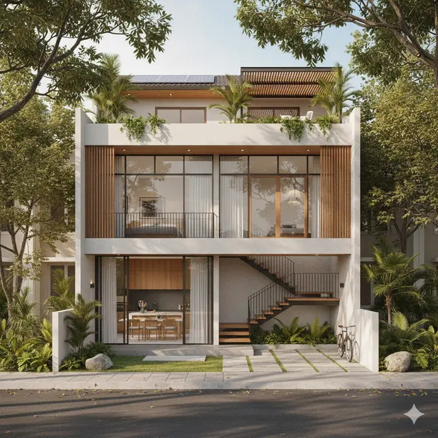 Model Rumah Tumbuh ke Atas