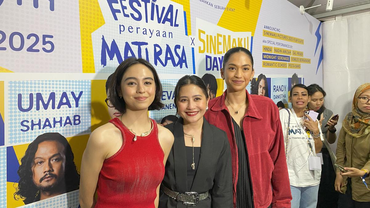 Prilly Latuconsina Umumkan Deretan Proyek Terbaru Sinemaku di Festival Perayaan Mati Rasa x Sinemaku Day 2025