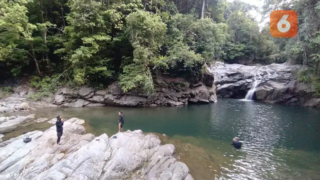 Kolam bidadari Kabupaten Bone Bolango yang Ciamik (Arfandi Ibrahim/Liputan6.com)