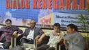 Suasana diskusi "APBD Pro Siapa?" Cofe Corner DPD, Kompleks Parlemen Senayan, Jakarta, Rabu (25/3/2015).(Liputan6.com/Andrian M Tunay)