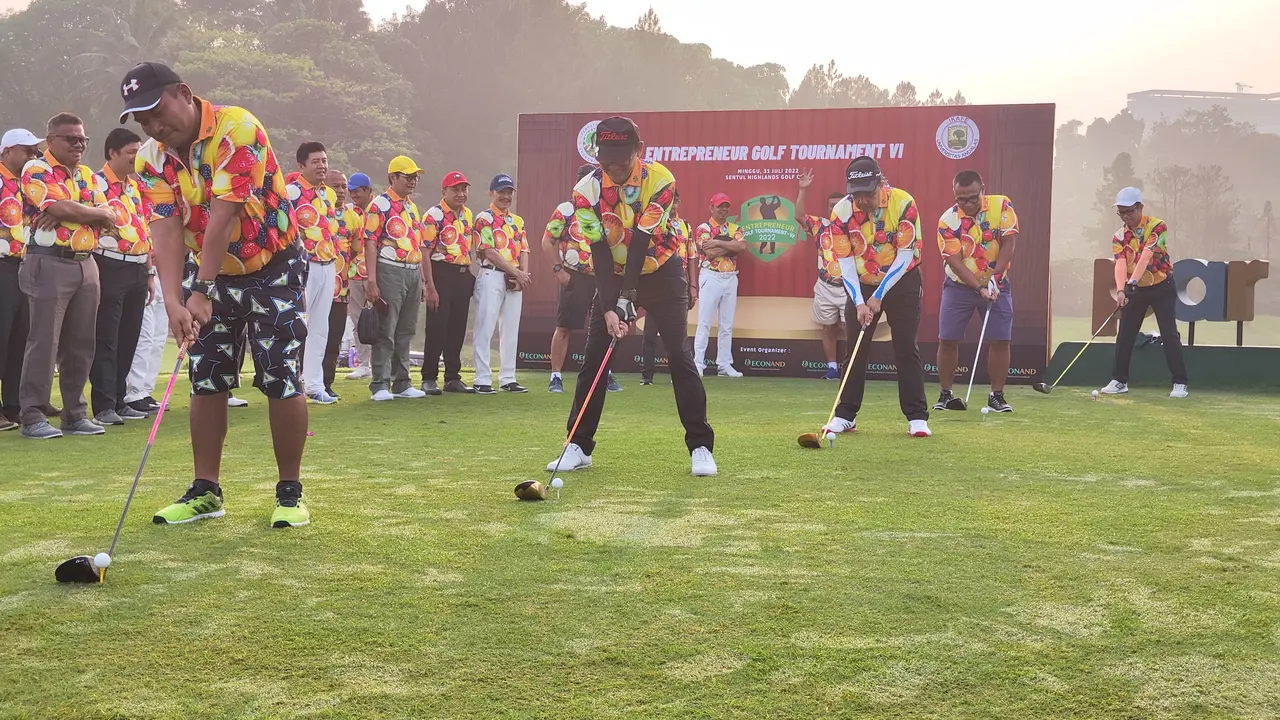 Turnamen Golf EGT VI digelar di Sentul