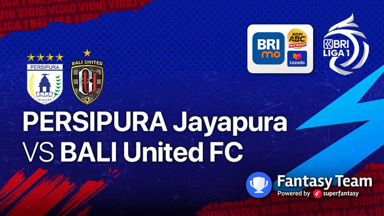 BRI Liga 1 : Bali United vs Persipura Jayapura