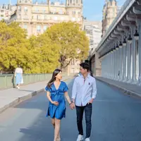 Kali ini, keduanya kembali ke tempat yang sama untuk melakukan maternity shoot. [@valenciatanoe]