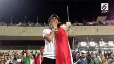 Warga Iran menyaksikan timnasnya melawan timnas Portugal pada Piala Dunia 2018. Sayangnya, hasil imbang harus diterima Iran, yang membawa Iran harus tersingkir dari Piala Dunia 2018.