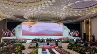 Menteri Koordinator bidang Perekonomian Airlangga Hartarto resmi membuka forum 23rd ASEAN Economic Community Council (AECC). (dok: Arief)