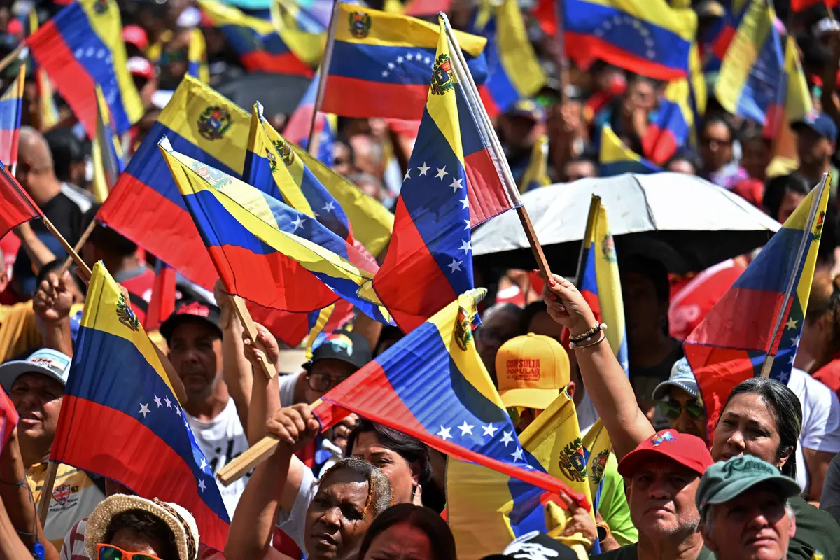 Sehari Usai Penangkapan, Pendukung Nicolas Maduro Gelar Aksi Protes di Caracas