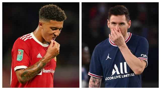 Foto: 5 Pemain Top yang Belum Cetak Satu Gol pun Musim Ini, Termasuk Lionel Messi dan Jadon Sancho