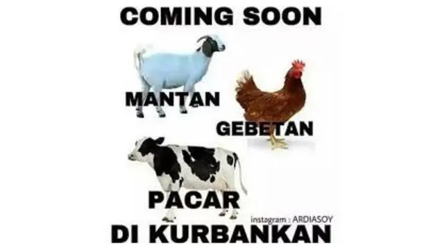 8 Meme Kocak Jelang Iduladha Ini Bikin Baper