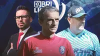 Liga 1 - Pelatih asing terpental di BRI Liga 1 musim ini (Bola.com/Adreanus Titus)