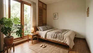 10 Desain Kamar Tidur dengan Panduan Palet Warna dan Pencahayaan Hangat, Rumah Jadi Nyaman
