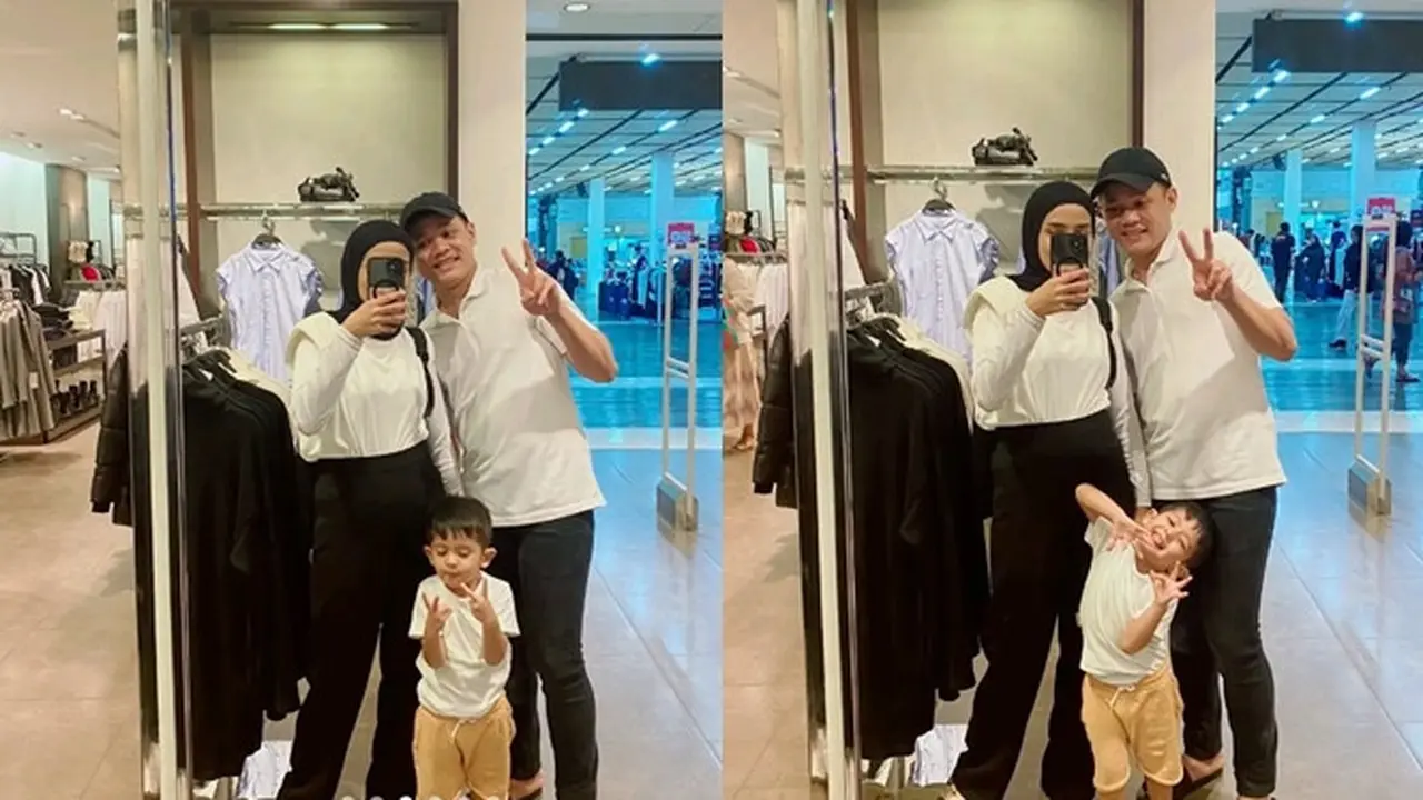 5 Potret Nadya Mustika dan Suami Usai Menikah, Tampak Kaku dan Malu-Malu