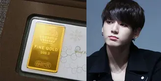 Jungkook BTS pernah mendapatkan hadiah berupa emas 50 gram. Tentu ini bukan hadiah yang murah. (Foto: koreaboo.com)