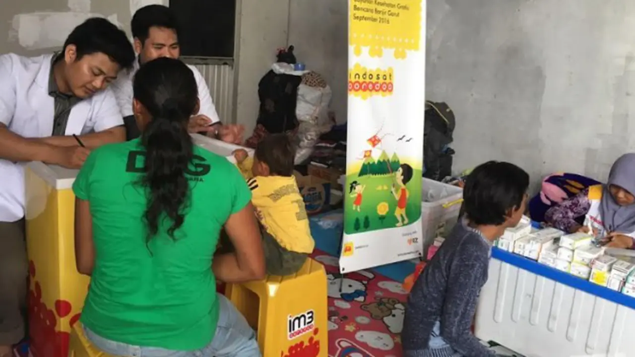 Indosat Ooredoo Peduli Banjir Garut