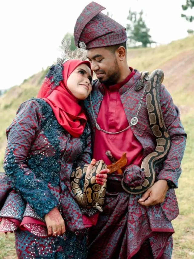 Ganti Buket Bunga dengan Ular (Sumber: Siakapkeli)