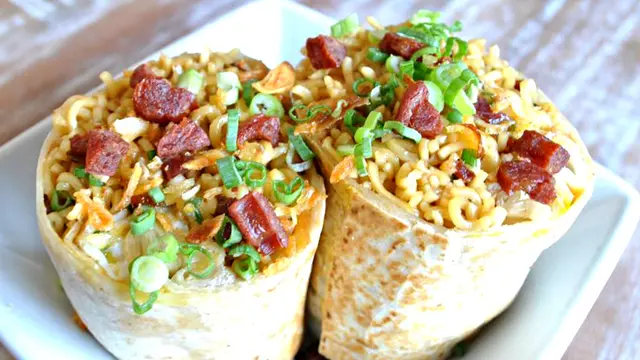 Indomie Burrito