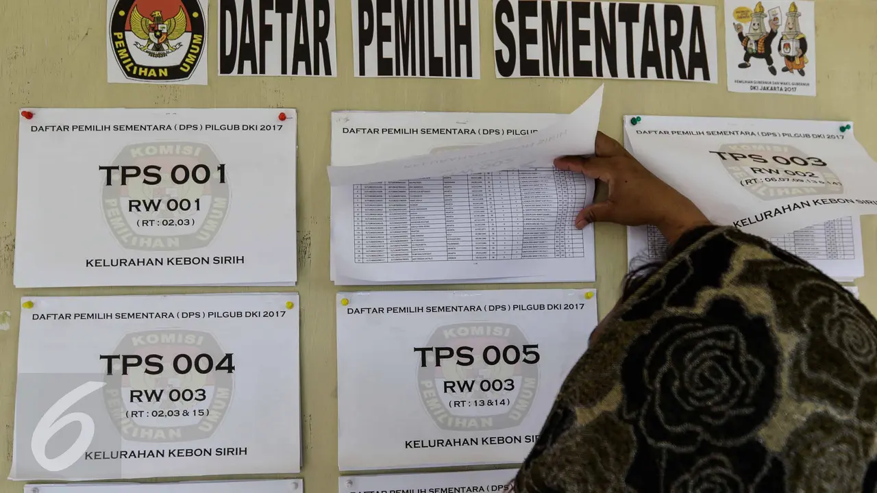 Daftar Pemilih Sementara
