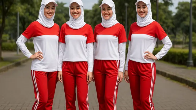 17 Model OOTD Merah Putih, Tampil Stylish dan Patriotik untuk Segala Acara