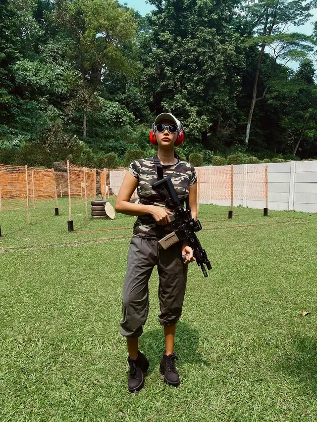 Kerap Tampil Sporty, Ini 6 Potret Dita Anggraeni Jalani Olahraga