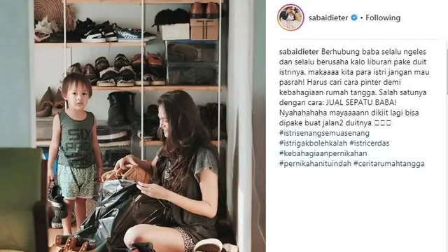 Ringgo Agus Rahman dan Sabai Morscheck