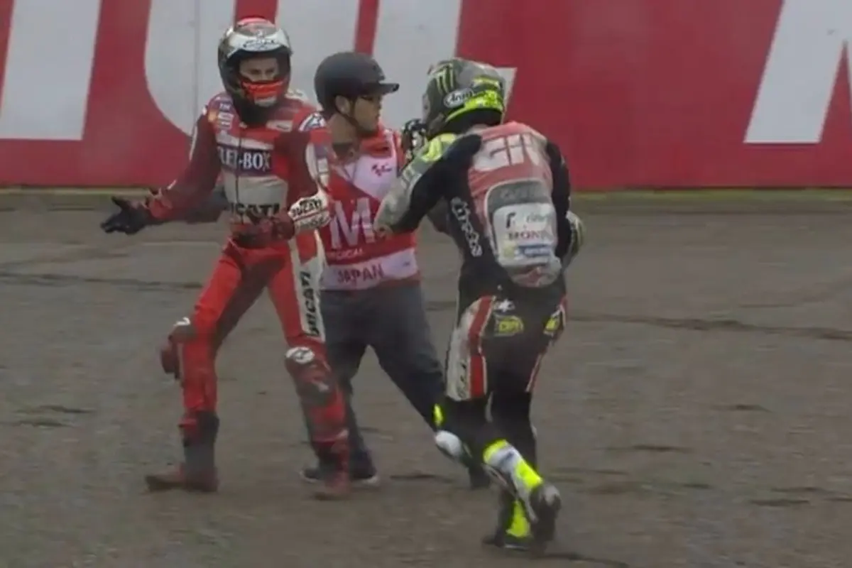 Jorge Lorenzo dan Cal Crutchlow, MotoGP Jepang