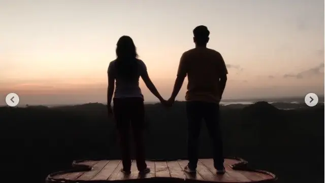 Della Puspita dan suaminya, Arman Wosi alias Arman Juliansyah (Foto: instagram dellapuspita00)