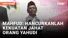Mahfud MD Doakan Palestina Bersama Ribuan Santri di DIY