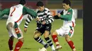 Penampilan Cristiano Ronaldo saat memperkuat Sporting Lisbon tahun 2002. (www.sportal.com.au)